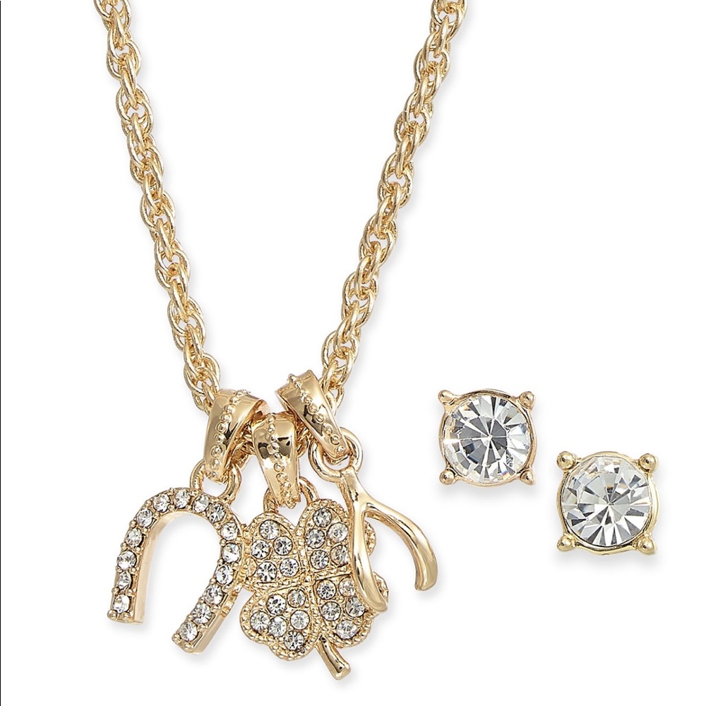 💰Final Price💰Gold-tone Lucky Charms Set